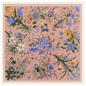 NWT SILK SCARF LUXURY STYLE STOLES WOMEN HEADBAND BAND STOLEN SHAWL PASHMINA